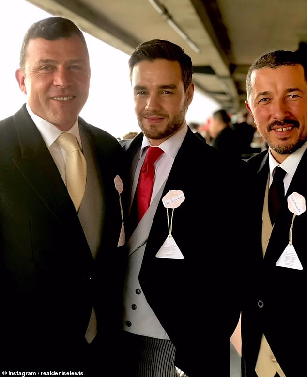 Finan (left) pictured with the late Liam Payne. Liam, 31, was a regular visitor to the couple's home in Gerrards Cross, Buckinghamshire, and later bought a mansion less than a mile away.