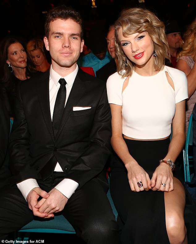 They then welcomed Taylor's brother Austin in 1992 (pictured in 2019) and the family lived in Wyomissing, Pennsylvania, on a Christmas tree farm, before realizing Taylor's talent.