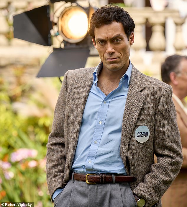 Alex Hassell in The Rivals. Who knew that a series featuring predatory sexual behavior, upper-class lifestyles, and embarrassing puns would be so popular?