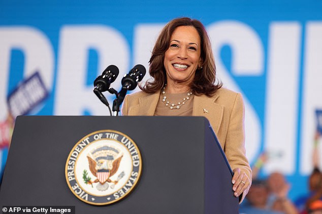 Vice President Kamala Harris campaigns Nov. 2 in Charlotte, North Carolina. He also campaigned in Georgia as Election Day approaches.