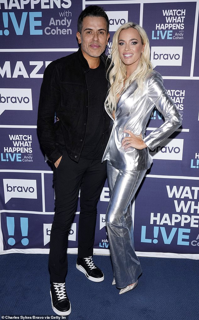 When Teddi joined The Real Housewives Of Beverly Hills in 2017, she and Edwin had reached a critical point in their marriage and were on the verge of separating; seen in 2023