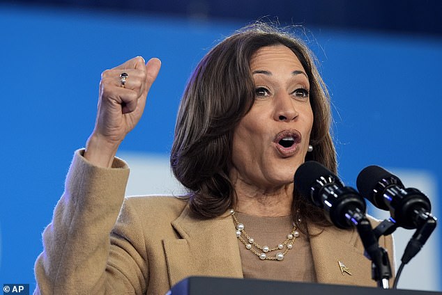 According to recent polls, Kamala Harris has a slight lead over Trump in key battleground states.