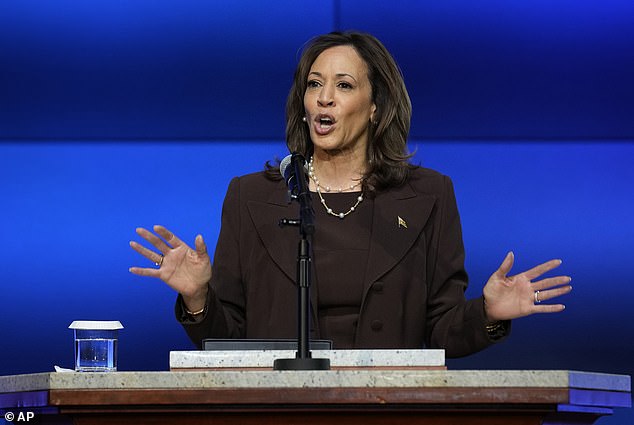 Last week, Harris faced accusations of employing an accent to appeal to the crowd she speaks to; this time, the voice of a 