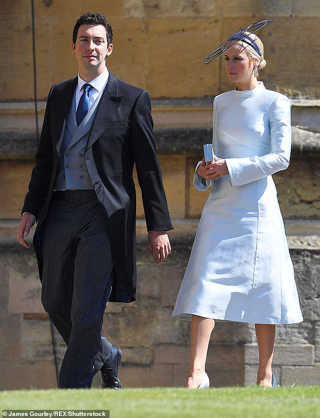 Misha and her now-husband Michael Hess were among the high-profile guests at Harry and Meghan's royal wedding in 2018.