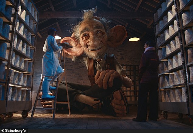 Sainsbury's has unveiled its 2024 Christmas advert (pictured), inspired by Roald Dahl's BFG.