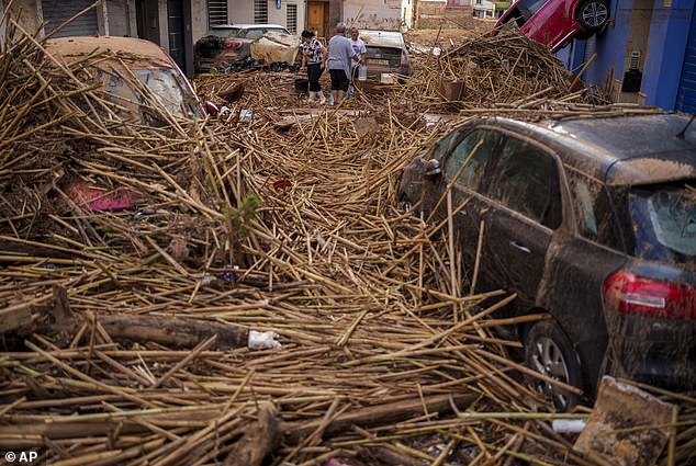 The storm and floods have left carnage in their wake, and a huge clean-up operation is now underway.