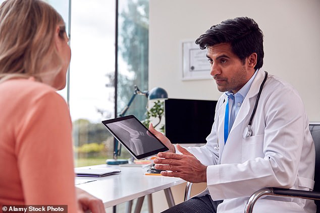 New analysis by the House of Commons Library reveals that a quarter of people who contacted their GP in the last month failed to get through on the day they called (file photo)