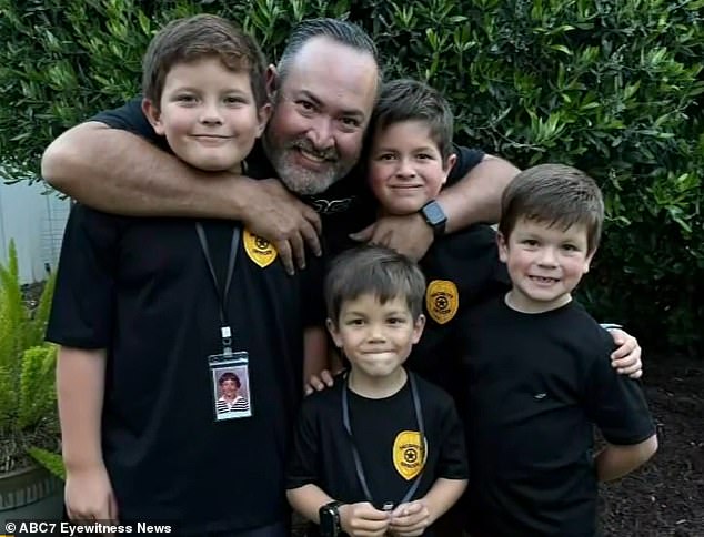 The couple was in Dallas, Texas, visiting their oldest daughter and watching their grandson play his first soccer game.