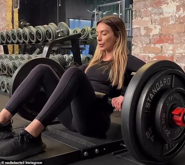 Nadia says she needed more protein to maintain her muscle gains from weightlifting