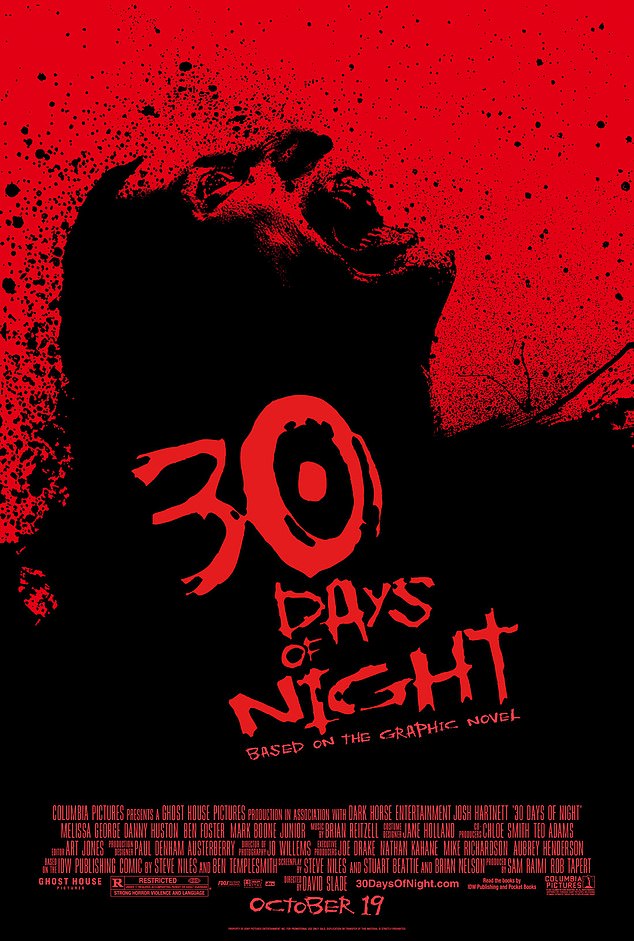 Fans were referring to 30 Days Of Night, which was released in 2007 and is based on the comic book series of the same name written by Steve Niles and illustrated by Ben Templesmith.