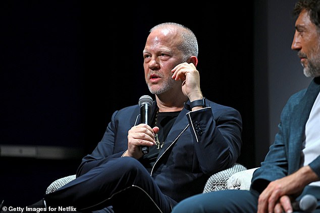 'Kim Kardashian called me a month before the show came out (September 21) and asked to watch it, and I told her: "sure,"' explained show creator Ryan Murphy at Netflix's FYC event in Los Angeles on Saturday, according to The Hollywood Reporter (pictured in New York City in September)