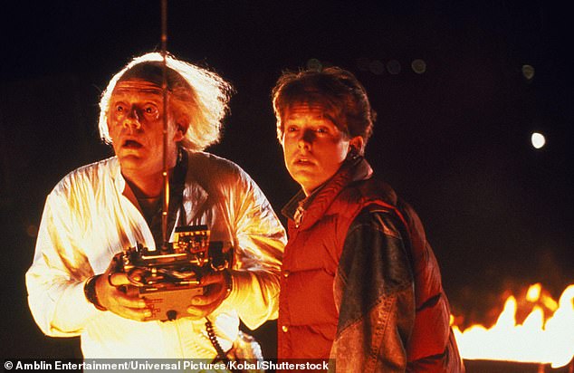 Fox broke out in 1982 with the comedy Family Ties, but his hit film Back To The Future (1985) made him one of the biggest stars of the decade; Pictured with Christopher Lloyd in Back to the Future.