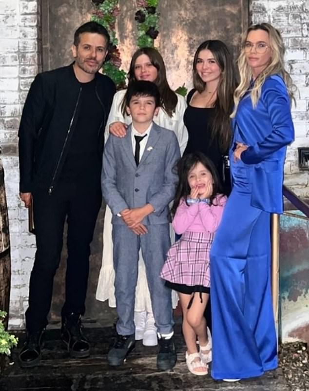 They then welcomed son Cruz, 10, and daughters Slate, 12, and Dove, four, together. Teddi is also stepmother to Edwin's daughter Isabella, 15, from a previous relationship.