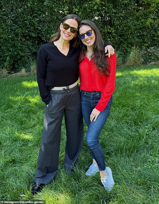 Also on Sunday, Jennifer posted a video in which she was joined by professional dancer Tiler Peck as they briefly danced together to Sabrina Carpenter's song Juno.