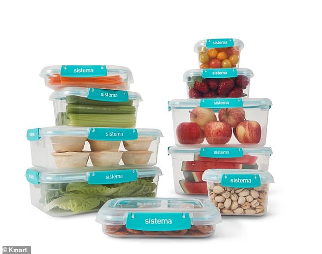 Kmart Australia is now selling a 10-piece food storage set for less than half price