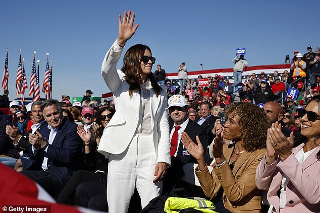 Patrick, 42, spoke Sunday in the key battleground state of Pennsylvania.