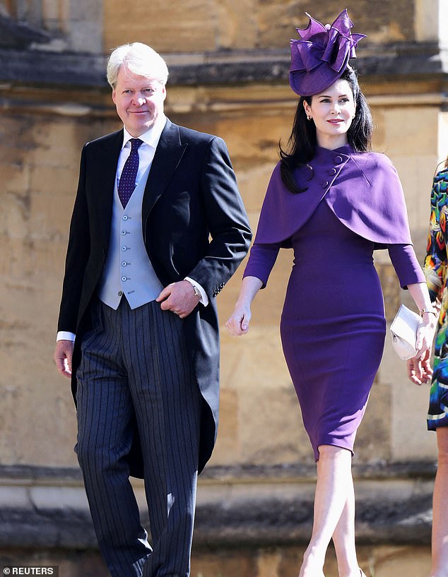 The Earl and Countess announced their separation in June, with Karen, 52, moving out of the Northamptonshire estate after 14 years (pictured in 2018).