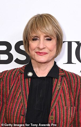 LuPone photographed in 2022 in New York