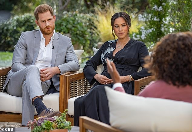 Oprah Winfrey interviewed the Duke and Duchess of Sussex about their time in the Royal Family in 2021.