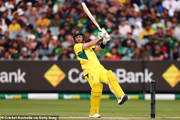 Josh Inglis was Australia's top scorer with 49 off 42 deliveries before he was caught by Irfan Khan.