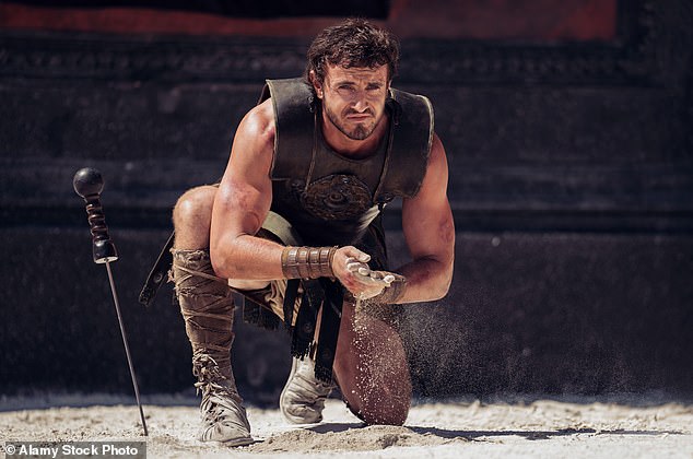 The actor, 28, who is in peak physical shape for his lead role in Gladiator II (pictured), said he has the 