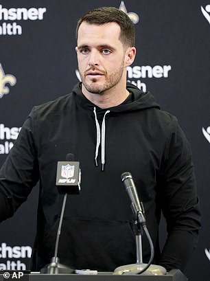 Saints quarterback Derek Carr responded to criticism from a former receiver of his