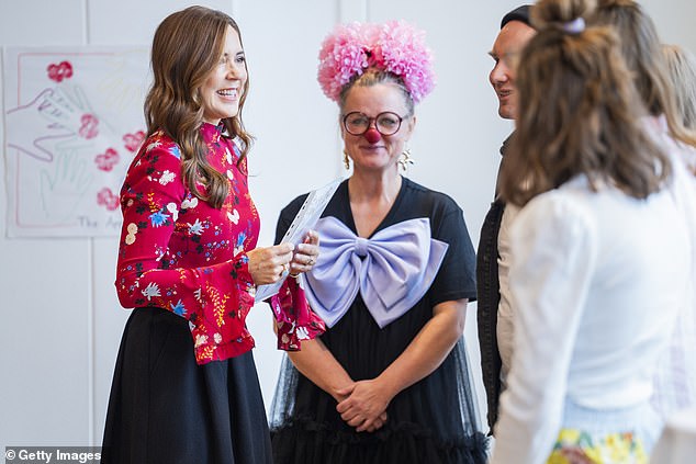 Mary also met with some of the children and young people who experienced clowns while in hospital.