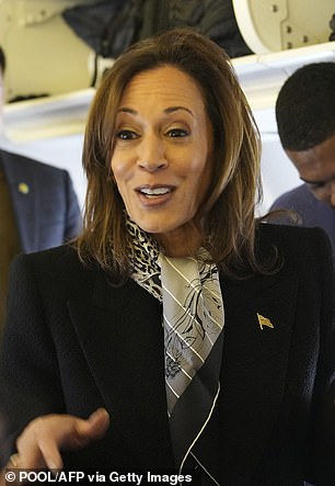 Vice President Kamala Harris on November 4