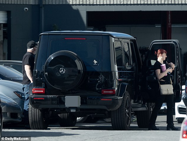 The business also appears to be a family affair, as LeBlanc's daughter, Marina, 20, was seen at the dealership several times this week.