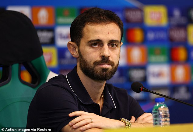 Bernardo praised his compatriot as he prepares to take charge of Sporting Lisbon for the final time at the José Alvalade Stadium.