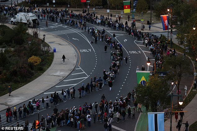 Hours before Vice President Kamala Harris appeared in Philadelphia on Monday night, her supporters lined up for her final rally of the 2024 campaign cycle.