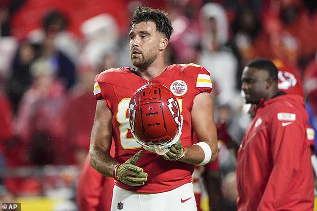 Kelce paid tribute to his coach Andy Reid after another dramatic Chiefs victory