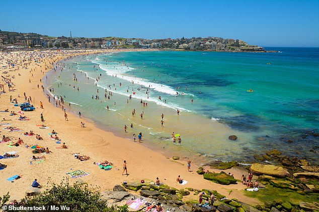 He labeled residents of Bondi (pictured) and Coogee as 'posh pr****s' and claimed money was the reason they were not as friendly as locals in Blacktown or Mount Druitt.