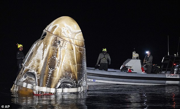 The Crew-8 astronauts landed on SpaceX's Dragon Endeavor on October 25, after a 235-day mission.