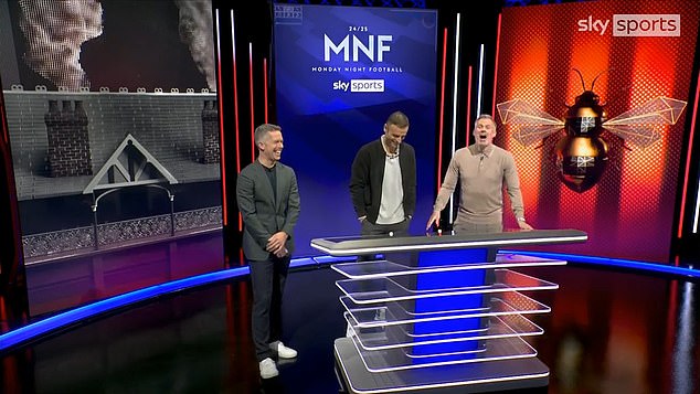 During his analysis, Berbatov told a hilarious joke that left the Sky Sports studio in suspense