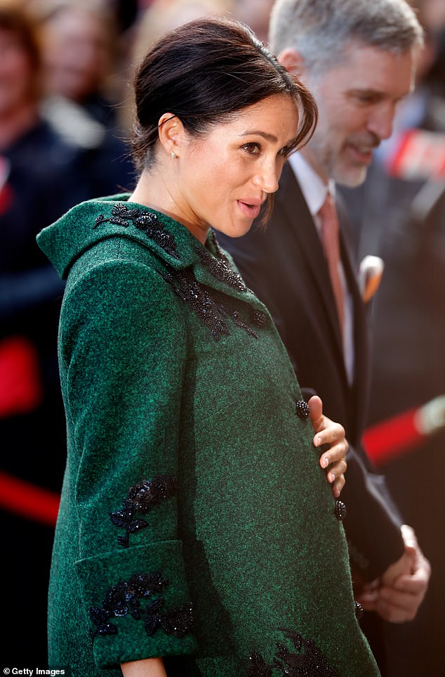 Since Meghan was a week past her due date, she and Harry secretly visited Portland Hospital to 