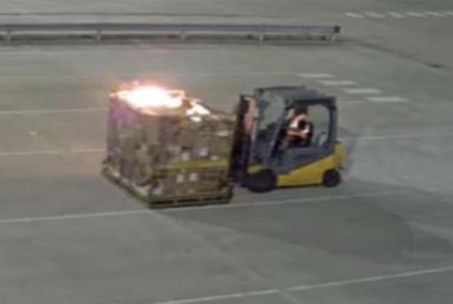 On July 22, two incendiary devices were shipped through a DHL fulfillment center to Birmingham, England, and Leipzig, Germany, causing a fire.