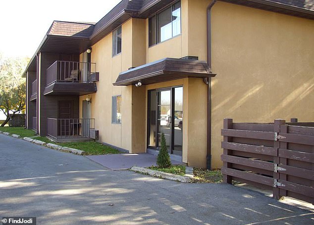 Huisentruit's apartment in Mason City, Iowa