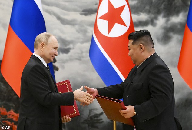 North Korea's involvement in the Russia-Ukraine conflict comes after President Vladimir Putin signed a mutual assistance pact with Pyongyang this summer.