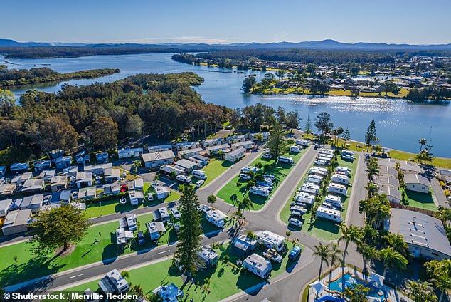 Tuncurry (pictured), across the Coolongolook River from Forster Beach, has an average population of 62