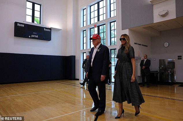 Donald Trump - with his wife Melania - said this would be his last campaign