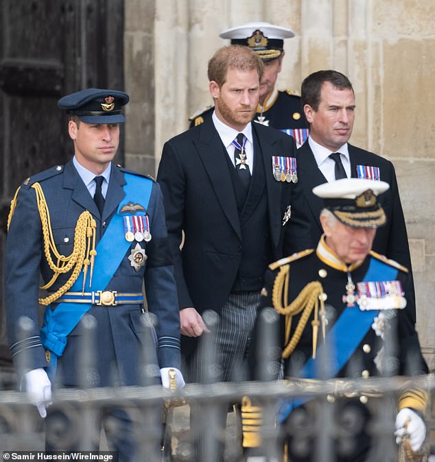 Following the news of King Charles' cancer diagnosis earlier this year, Harry quickly returned to the UK to be at his father's side, although their reunion was reported to have lasted less than 45 minutes (pictured in 2022).