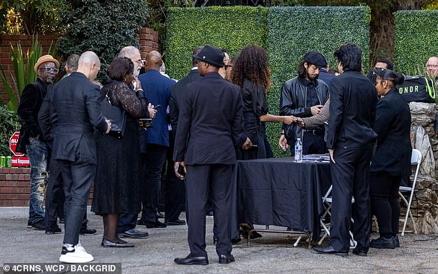 A day earlier, on Monday, Tito's funeral took place at Forest Lawn Cemetery in Glendale, California.