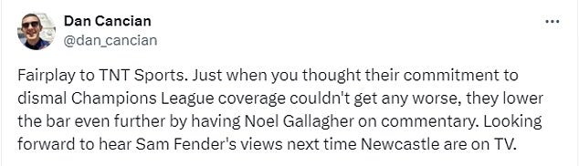 Others jokingly suggested that Ozzy Osbourne and Sam Fender could comment on their teams.