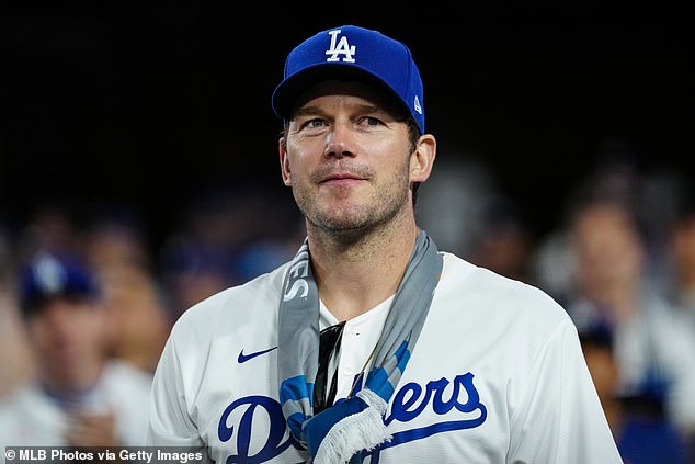 Chris is under fire for his neutral approach to the presidential election. Photographed on October 25 at Dodger Stadium in Los Angeles.