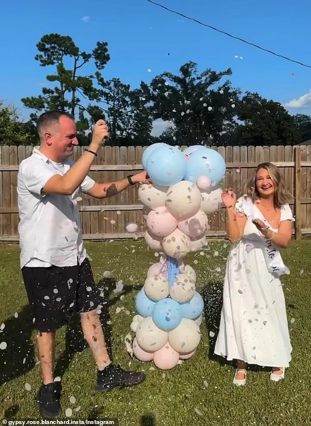 The Munchausen-by-proxy victim took to her Instagram in August to share a video of an adorable gender reveal party she and Urker held.