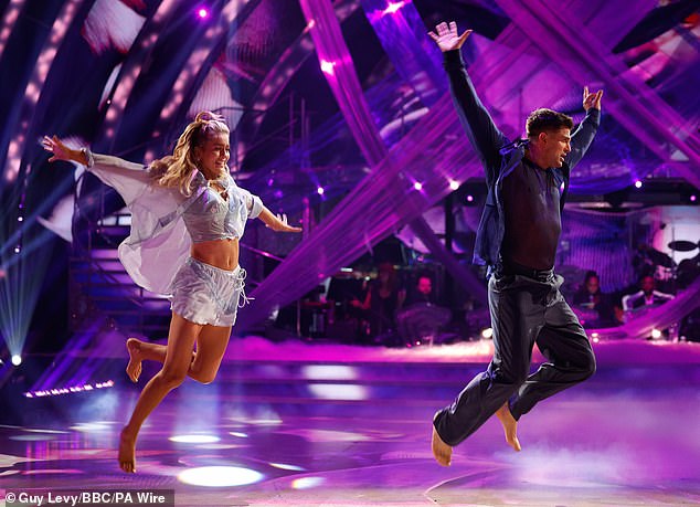 Over the weekend, former Love Island star Tasha and her partner Aljaz danced to What About Us? during the program's first Icons Week