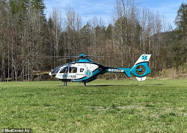 While working as a paramedic, Hunsucker allegedly intentionally set fire to a syringe pump while flying over Charlotte.