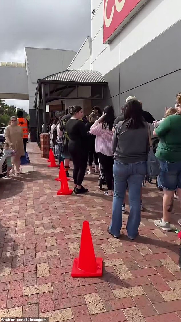 'Lambo Guy', 35, announced he would be giving away hundreds of dollars to Coles shoppers on Tuesday.