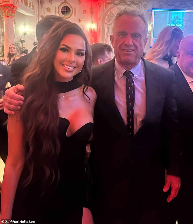 Robert F. Kennedy Jr., seen with victorious Florida Congresswoman Anna Paulina Luna